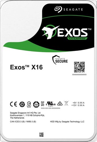 Жесткий диск Seagate Exos X16 10TB ST10000NM001G