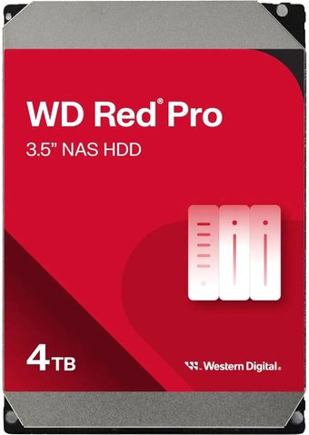 Жесткий диск WD Red Pro 4TB WD4005FFBX