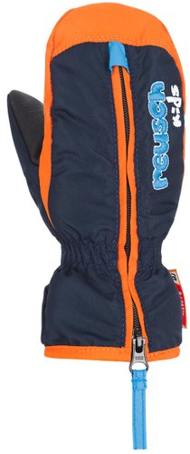 Горнолыжные варежки Reusch Ben mitten dress4685408 0425 (р-р 4, blue/orange popsicle)