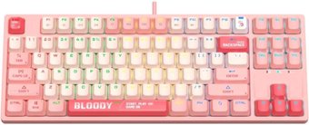 Клавиатура A4Tech Bloody S87 Energy Pink