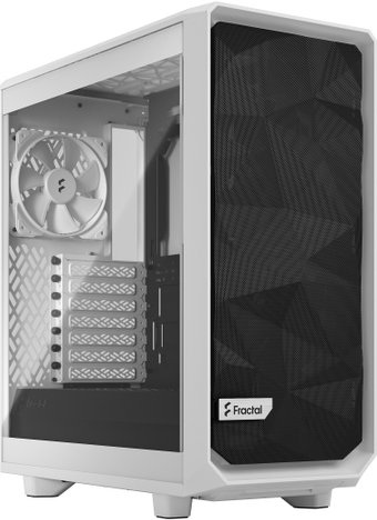Корпус Fractal Design Meshify 2 Compact Lite White TG Clear FD-C-MEL2C-04