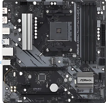 Материнская плата ASRock A520M Phantom Gaming 4