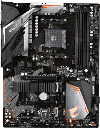 Материнская плата Gigabyte B450 Aorus Elite V2 (rev. 1.x)