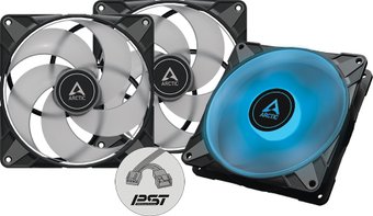 Набор вентиляторов Arctic P14 PWM PST RGB 0dB ACFAN00255A