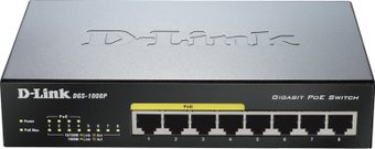 Неуправляемый коммутатор D-Link DGS-1008P