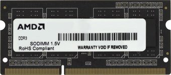 Оперативная память AMD Radeon Value 2GB DDR3 SO-DIMM PC3-10600 (R332G1339S1S-UO)