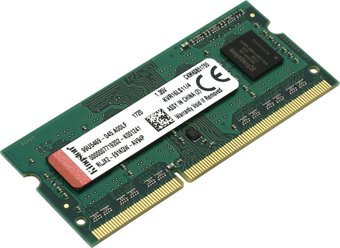 Оперативная память Kingston ValueRAM 4GB DDR3 SO-DIMM PC3-12800 (KVR16S11S8/4)