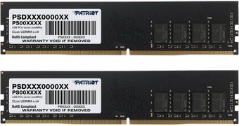 Оперативная память Patriot Signature Line 2x8GB DDR4 PC4-25600 PSD416G3200K