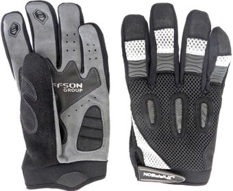 Перчатки Jaffson MBG 49-0015 (L, черный/серый)