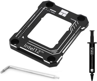 Рамка для процессора Thermalright LGA1700-BCF Black + термопаста TF7 2 г