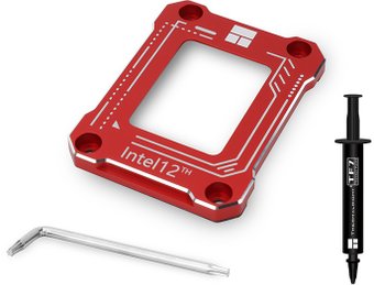 Рамка для процессора Thermalright LGA1700-BCF Red + термопаста TF7 2 г