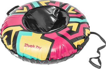 Тюбинг 21vek Vortex ТВ100 (желтый/бирюзовый/черный)