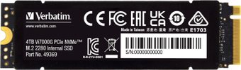 SSD Verbatim Vi7000G 4TB 49369