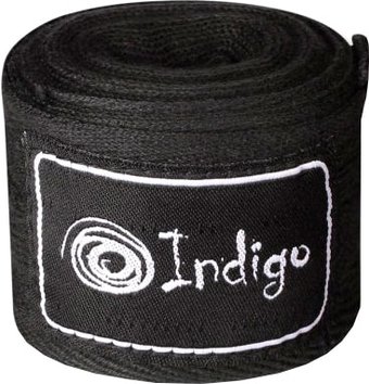 Бинт боксерский Indigo 1115 (3 м, синий)