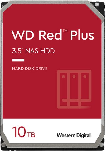 Жесткий диск WD Red Plus 10TB WD101EFBX