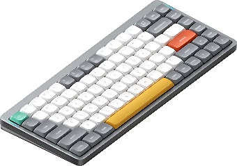 Клавиатура NuPhy Air75 V2 Lunar Gray