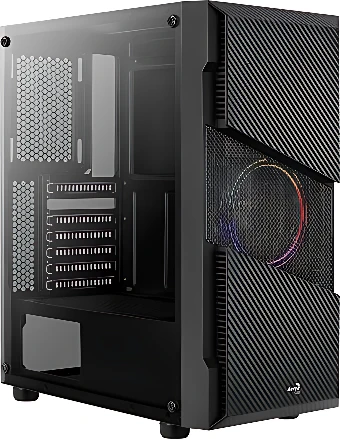 Корпус AeroCool Menace Saturn FRGB-G-BK-V1