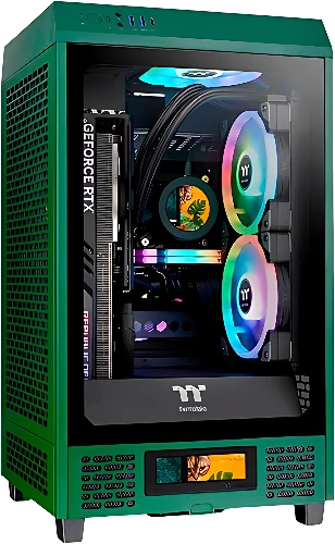 Корпус Thermaltake The Tower 200 Racing Green CA-1X9-00SCWN-00