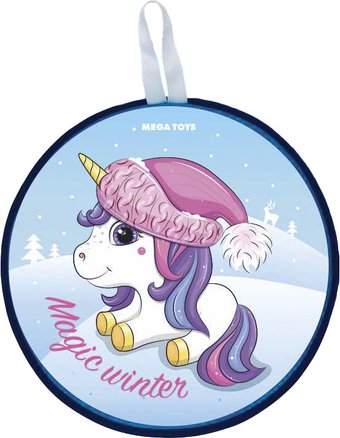 Ледянка Mega Toys Единорог 13511 (сиреневый)