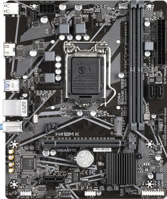 Материнская плата Gigabyte H410M K (rev. 2.0)