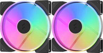 Набор вентиляторов Fractal Design Prisma AL-18 PWM FD-FAN-PRI-AL18-PWM-2P