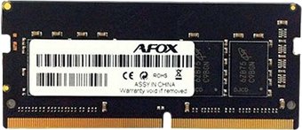 Оперативная память AFOX 16GB DDR4 SODIMM PC4-21300 AFSD416FS1P