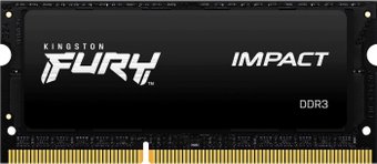 Оперативная память Kingston FURY Impact 8GB DDR3 SODIMM PC3-14900 KF318LS11IB/8