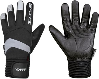 Перчатки Force Warm (черный, XXL)