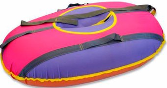 Тюбинг РусТрейд Овал 115 см, длина 80 см, камера R14 (в ассортименте)