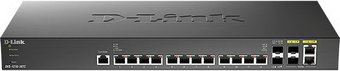 Управляемый коммутатор уровня 2+ D-Link DXS-1210-16TC/B1A