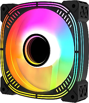 Вентилятор для корпуса ALSEYE Luna-120 ARGB (черный)