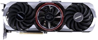Видеокарта Colorful iGame GeForce RTX 3080 Advanced OC 12G LHR-V