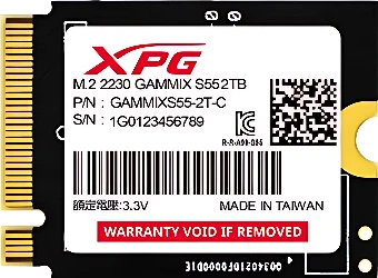 SSD ADATA XPG Gammix S55 2TB SGAMMIXS55-2T-C