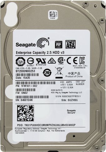 Жесткий диск Seagate Constellation.2 2TB