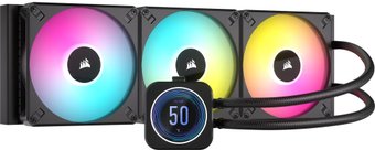 Жидкостное охлаждение для процессора Corsair iCUE H170i Elite LCD XT CW-9060076-WW
