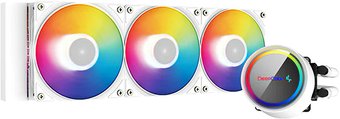 Жидкостное охлаждение для процессора DeepCool Gammaxx L360 A-RGB WH DP-H12CF-GL360-ARGB-WH