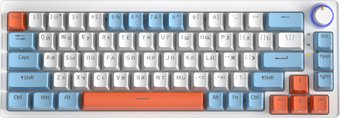 Клавиатура Cyberlynx ZA68 White Blue Orange