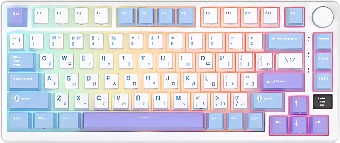 Клавиатура Royal Kludge RK-M75 RGB Taro Milk