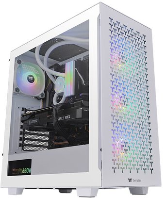 Корпус Thermaltake V350 TG ARGB Air Snow CA-1S3-00M6WN-03