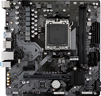 Материнская плата Gigabyte A620M H (rev. 1.2)