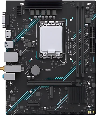 Материнская плата Maxsun H610M 666 WiFi6 ARGB