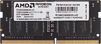 Оперативная память AMD Radeon R7 Performance 8GB DDR4 SODIMM PC4-19200 R748G2400S2S-UO
