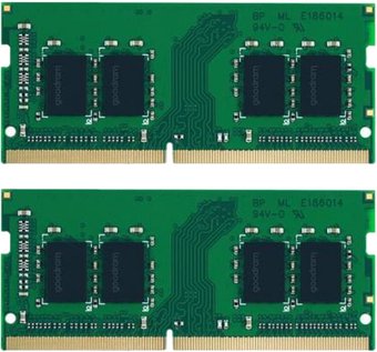Оперативная память GOODRAM 2x8ГБ DDR4 SODIMM 2666 МГц W-AE26S16K