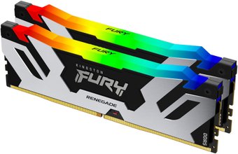 Оперативная память Kingston FURY Renegade RGB 2x48ГБ DDR5 6400МГц KF564C32RSAK2-96