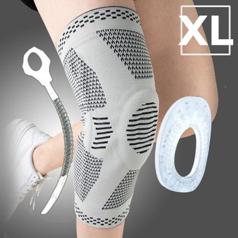 Суппорт колена USBTOP 557260 (XL, серый