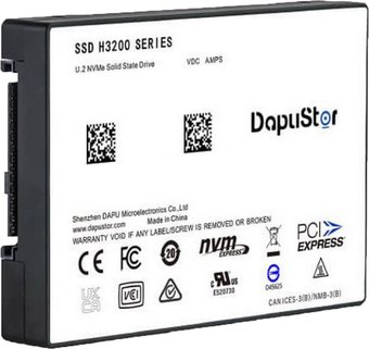 SSD DapuStor Haishen3 H3200 U.2 1.92TB
