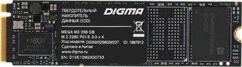 SSD Digma Mega M2 256GB DGSM3256GM23T