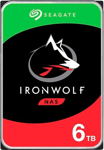 Жесткий диск Seagate Ironwolf 6TB ST6000VN006