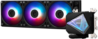 Жидкостное охлаждение для процессора MSI MAG CoreLiquid I360 (черный)