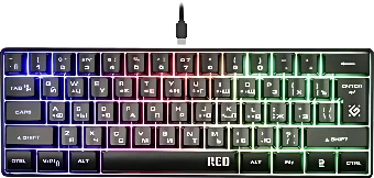 Клавиатура Defender Red GK-116